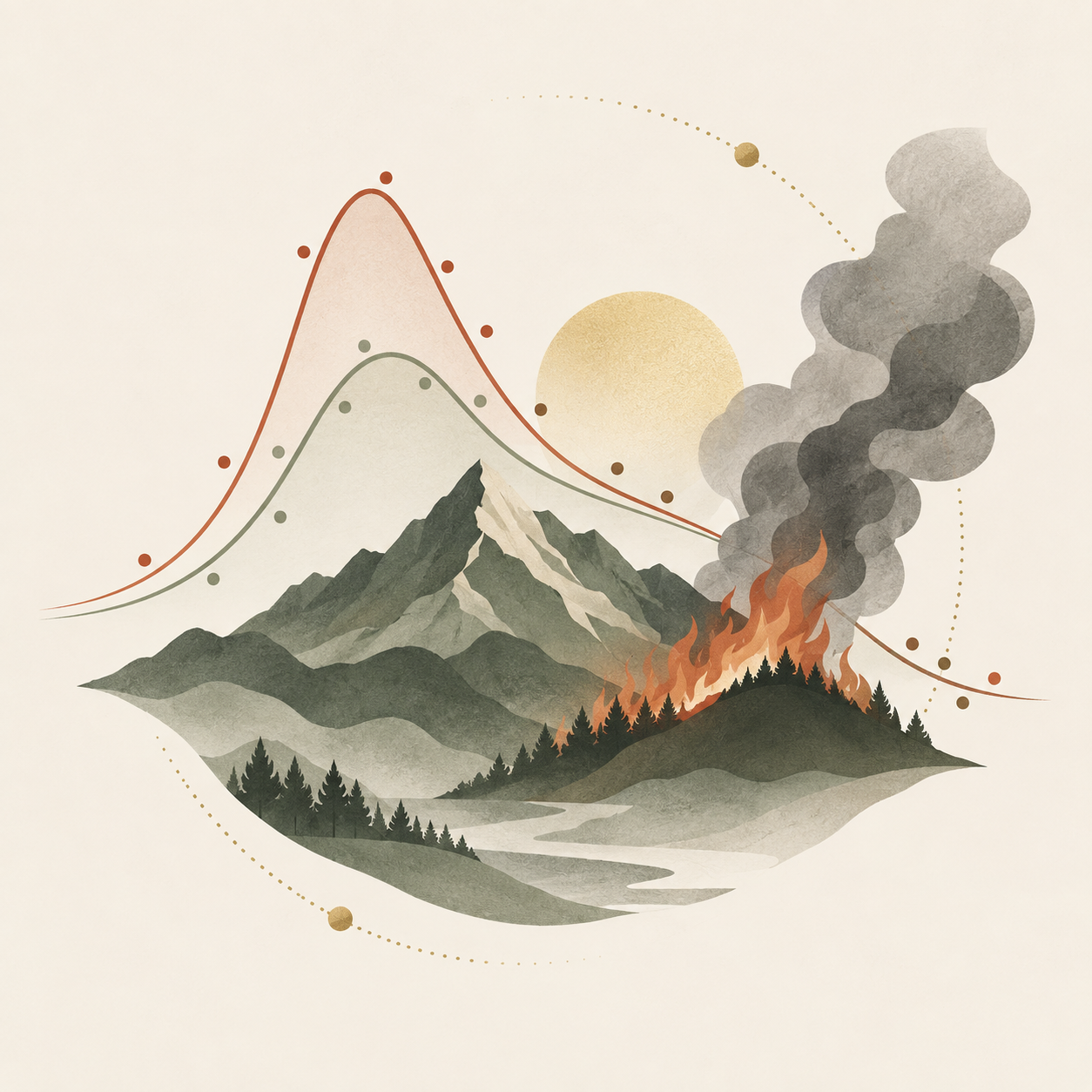 Stochastic Modeling & Simulation of Natural Hazards illustration